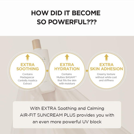 SKIN1004 Madagascar Centella Air-Fit Suncream Plus