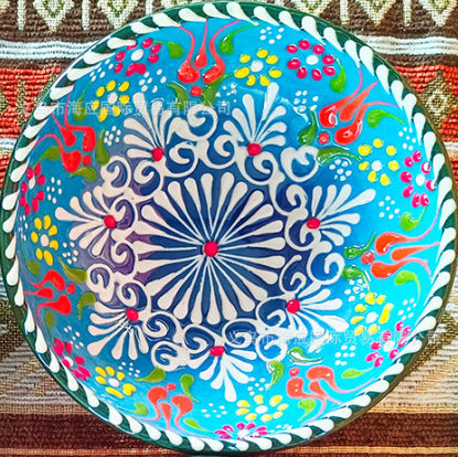 Turkish Ceramic Bowls For Household High-value Creative Tableware