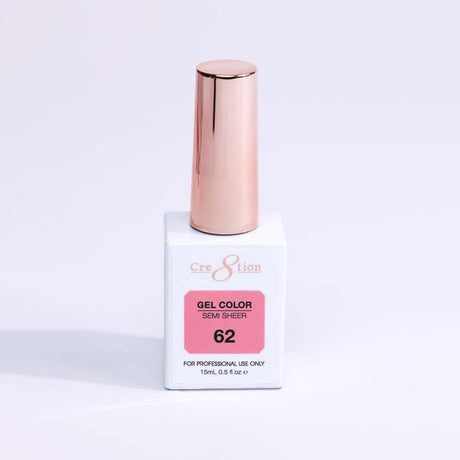 Cre8tion Gel Collection- Semi Sheer Gel Color 0.5 oz