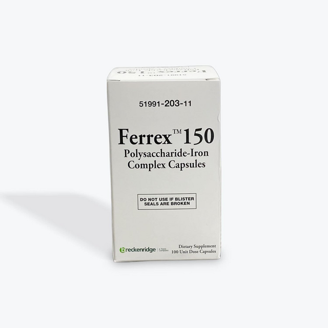 Ferrex 150 Polysaccharide-Iron Complex Mineral Supplement