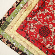 Beautiful Imitation Silk Pomegranate Fabric