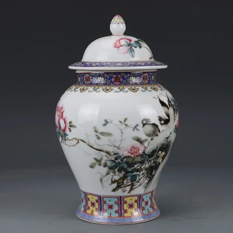 Qing-Style Chinese Ginger Jars