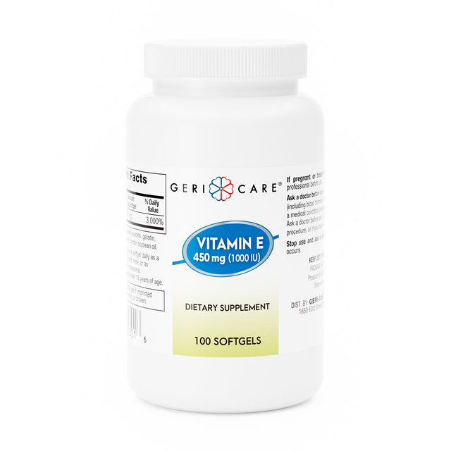 Geri-Care Vitamin E Supplement, 450 mg