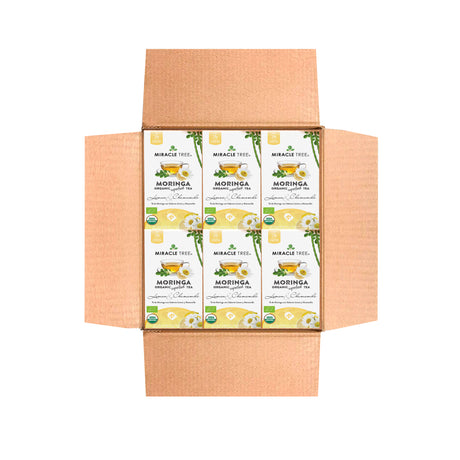 Organic Moringa Tea, Lemon & Chamomile