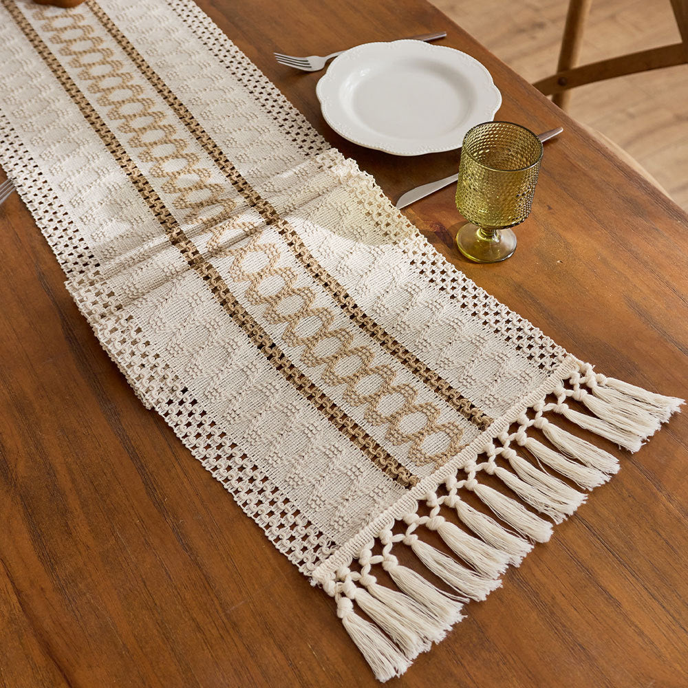 Chinese Linen Table Runner
