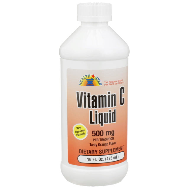 Geri-Care Vitamin C Liquid Dietary Supplement, 500 mg