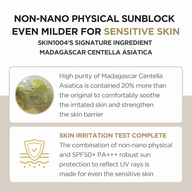 SKIN1004 Madagascar Centella Air-Fit Suncream Plus