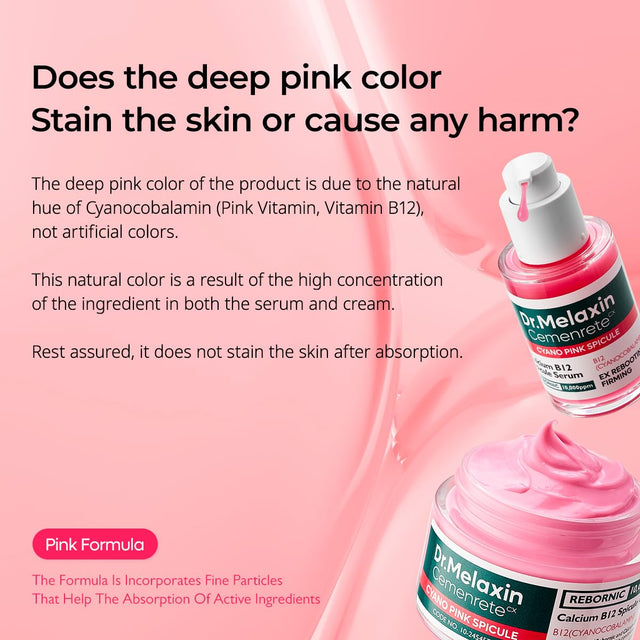 Dr. Melaxin Cemenrete Cyano Pink Spicule Cream
