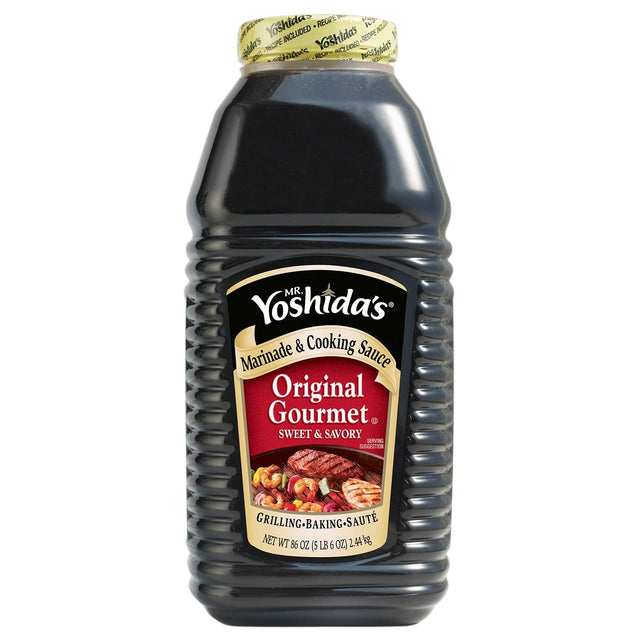Mr. Yoshida's Original Japanese Barbecue Gourmet Sweet Teriyaki Marinade & Cooking Sauce, 86 Fluid Ounce