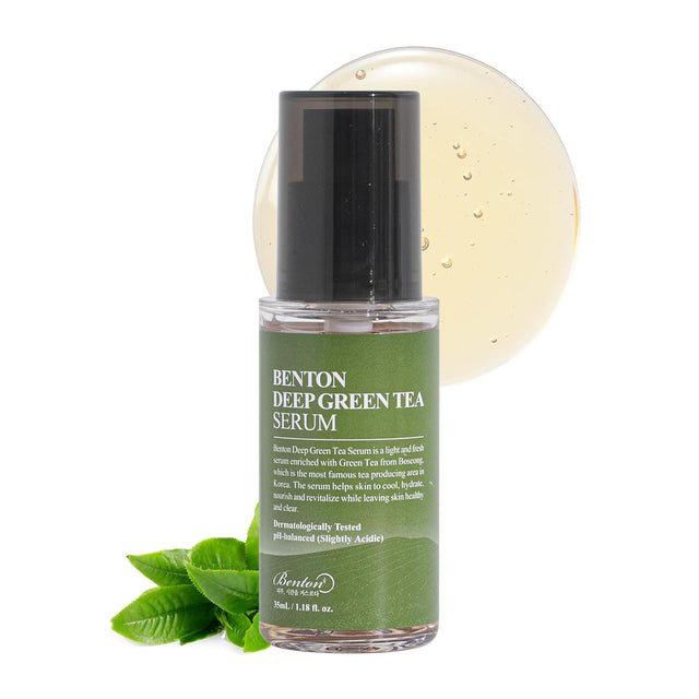 Deep Green Tea Serum 30Ml (1.01 Fl.Oz.)_New - Nourishing & Hydrating Facial Serum for Oily and Sensitive Skin, Skin Soothing