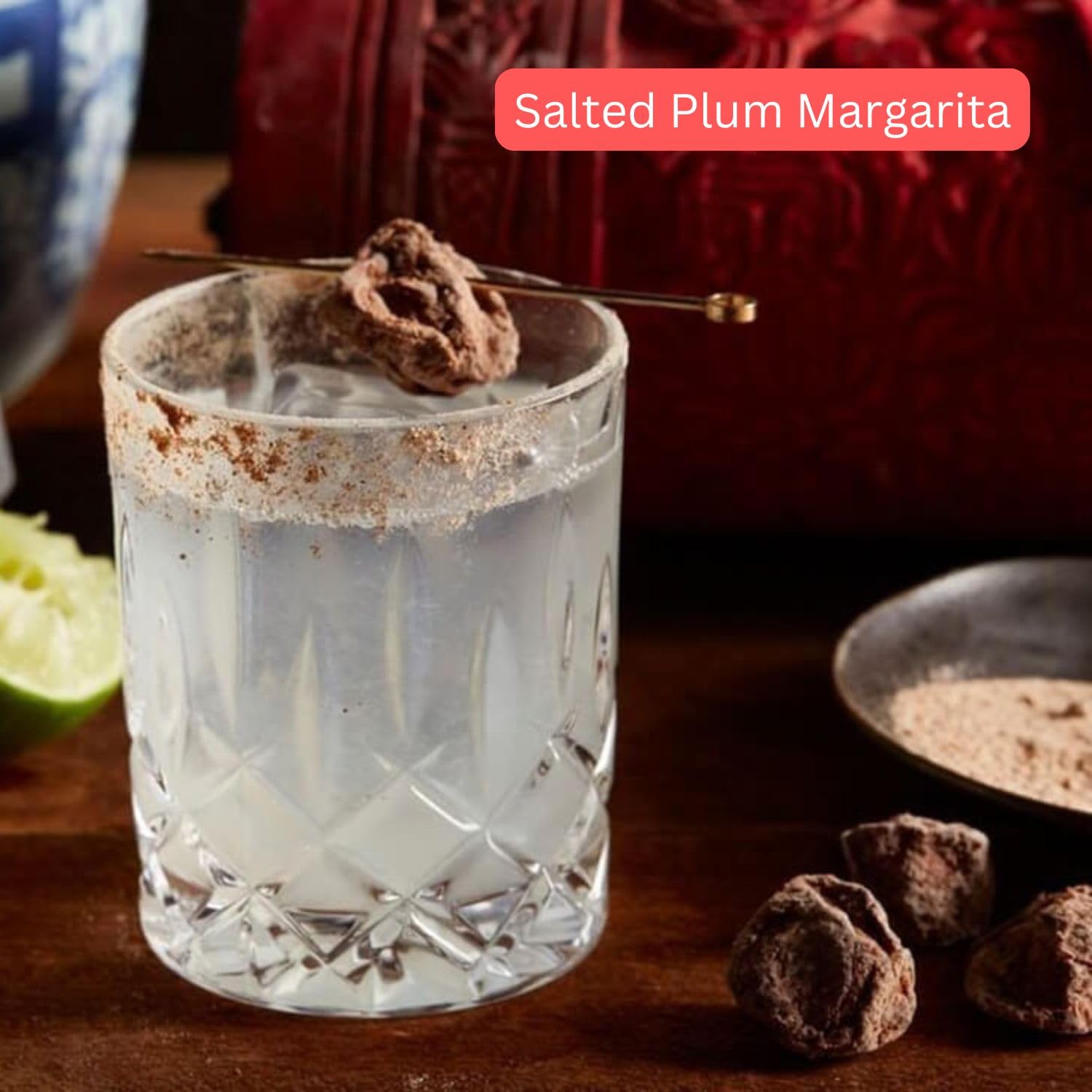 Salted Dried Asian Seedless Plums, Prunes, Xi Muoi, Childhood Snack, Sweet & Sour Delight. 8.8 oz (250g)