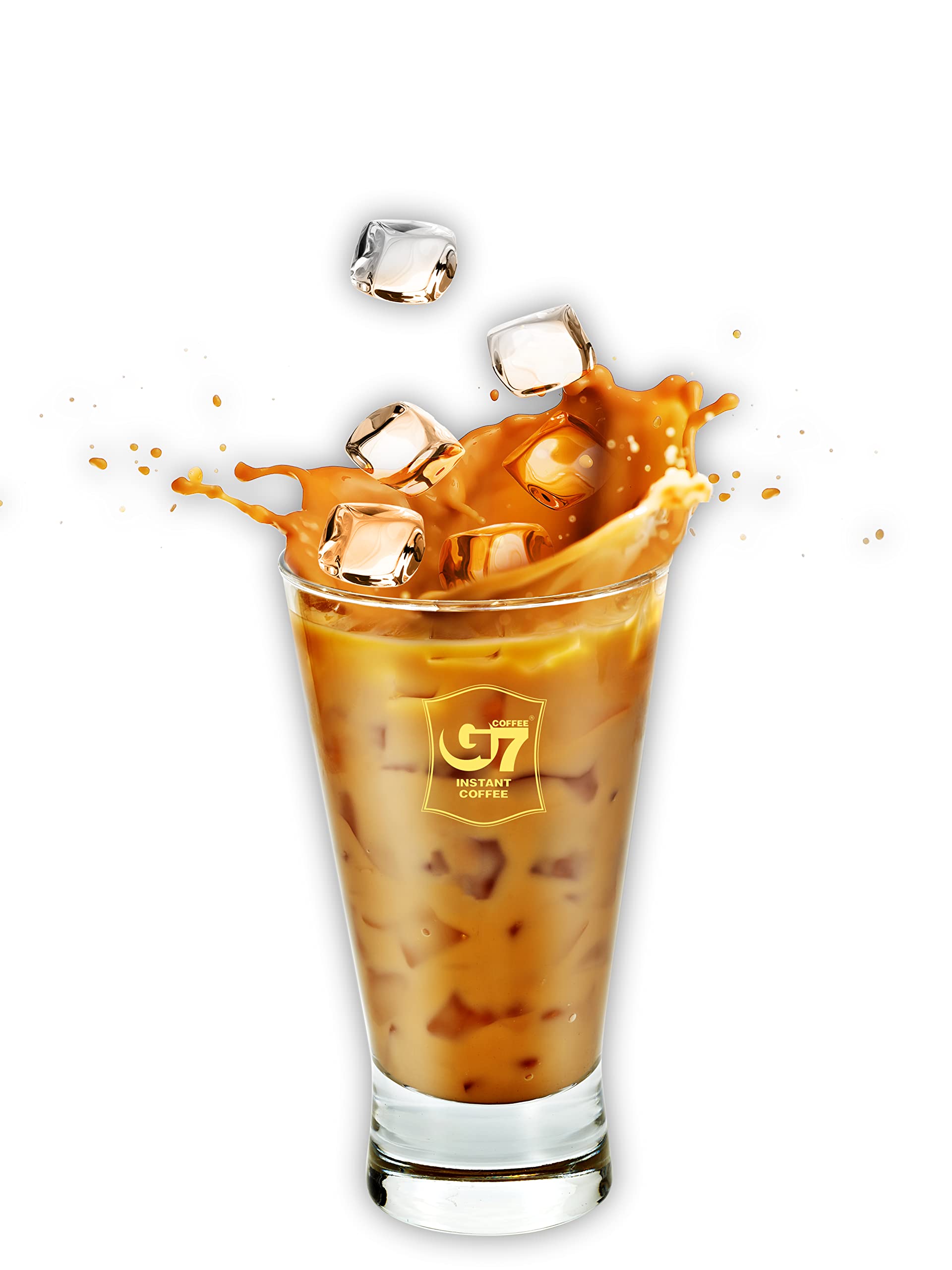 Trung Nguyen — G7 3 in 1 Instant Coffee — Roasted Ground Coffee Blend w/Non-dairy Creamer and Sugar — Strong and Bold — Instant Vietnamese Coffee (20 Single Serve Packets)