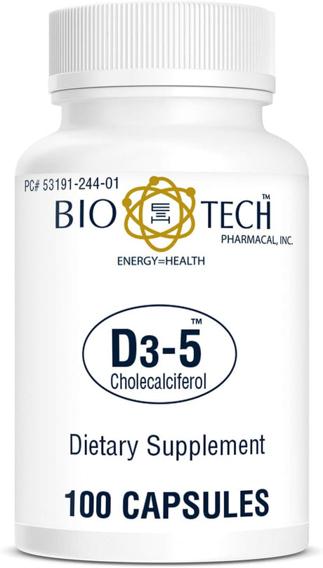 Bio Tech Vitamin D3 Supplement, 5000 IU