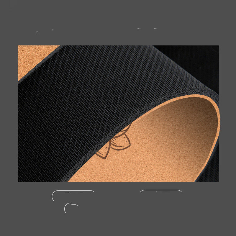 Cork & Natural Rubber Meditation Mat – Non-Slip Eco-Friendly Practice Surface