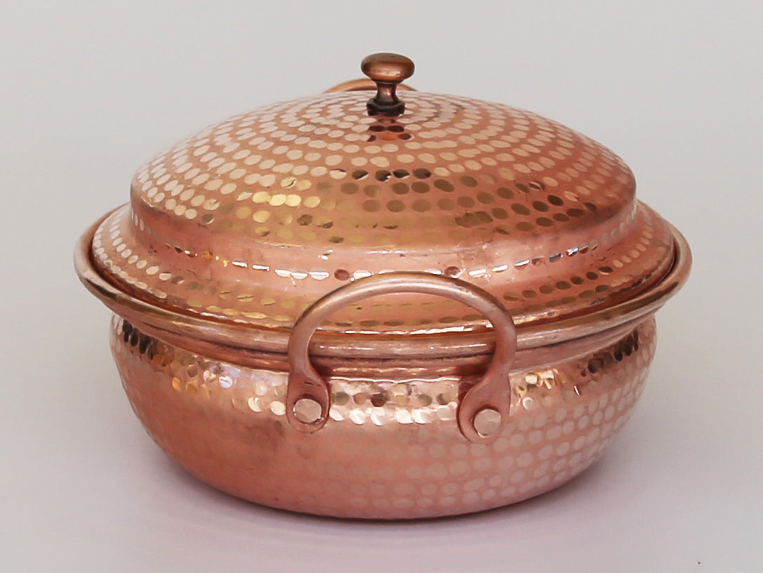 Traditional Chinese Copper Cooking Pot with or without Lid