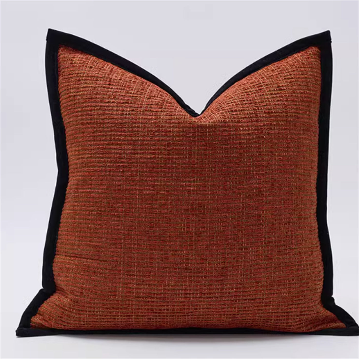 Asian Bamboo Leaf Embroidered Cushion (Cover or with Insert)