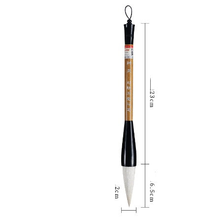 Large Wolf and Sheep Bristle Chinese Calligraphy Brushes