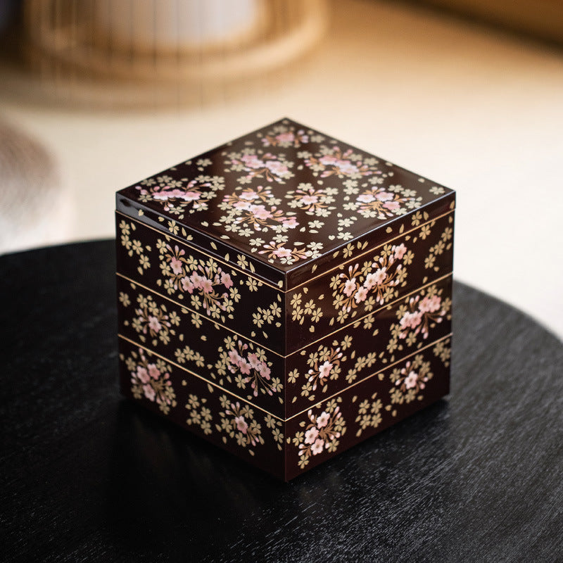 Japanese-Style Multi-Layer Jewelry Box – Elegant Wedding & Keepsake Gift