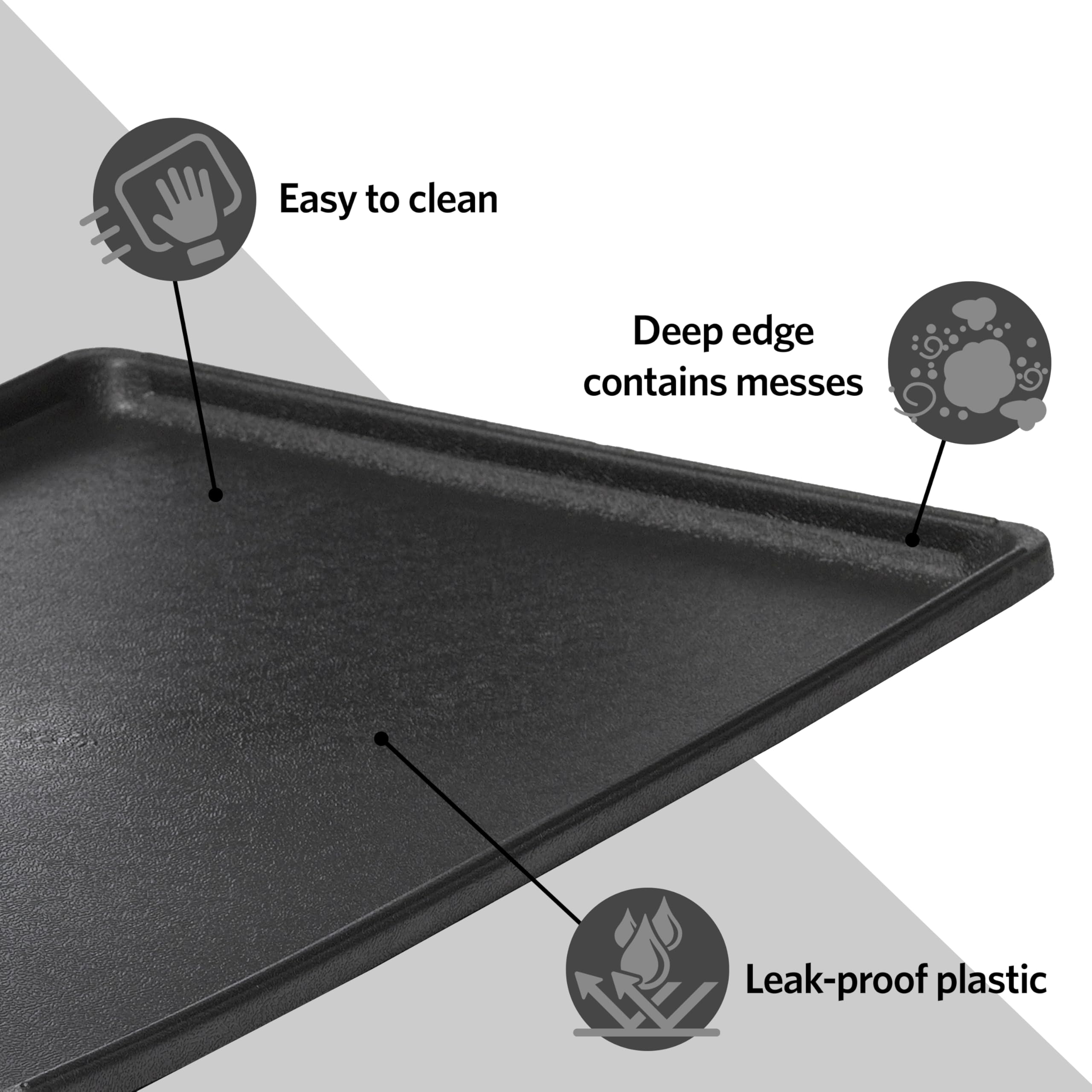 Replacement Dog Crate Pan for MidWest and New World Dog Crate