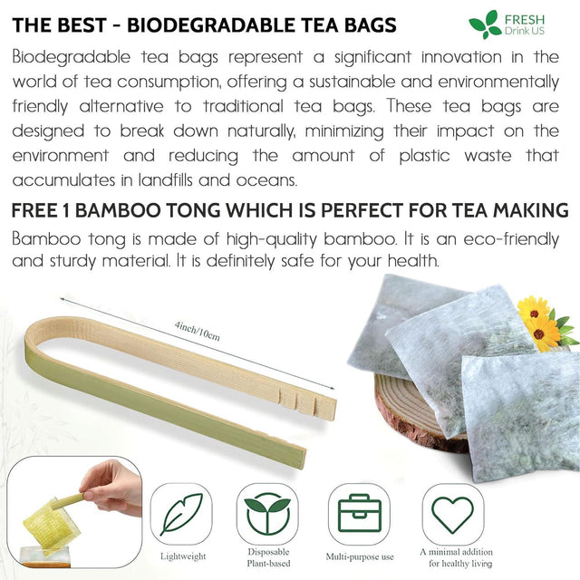 Premium Soursop Graviola Fruit Tea Bags, Tea Powder, 100% Natural and Pure from Soursop Fruits, Handmade, Made With Natural Materials-Corn Fiber Tea Bag, Sugar/Caffeine/Gluten Free, Hoja Guanabana Tea - FreshDrinkUS - Natural and Premium Herbal Tea