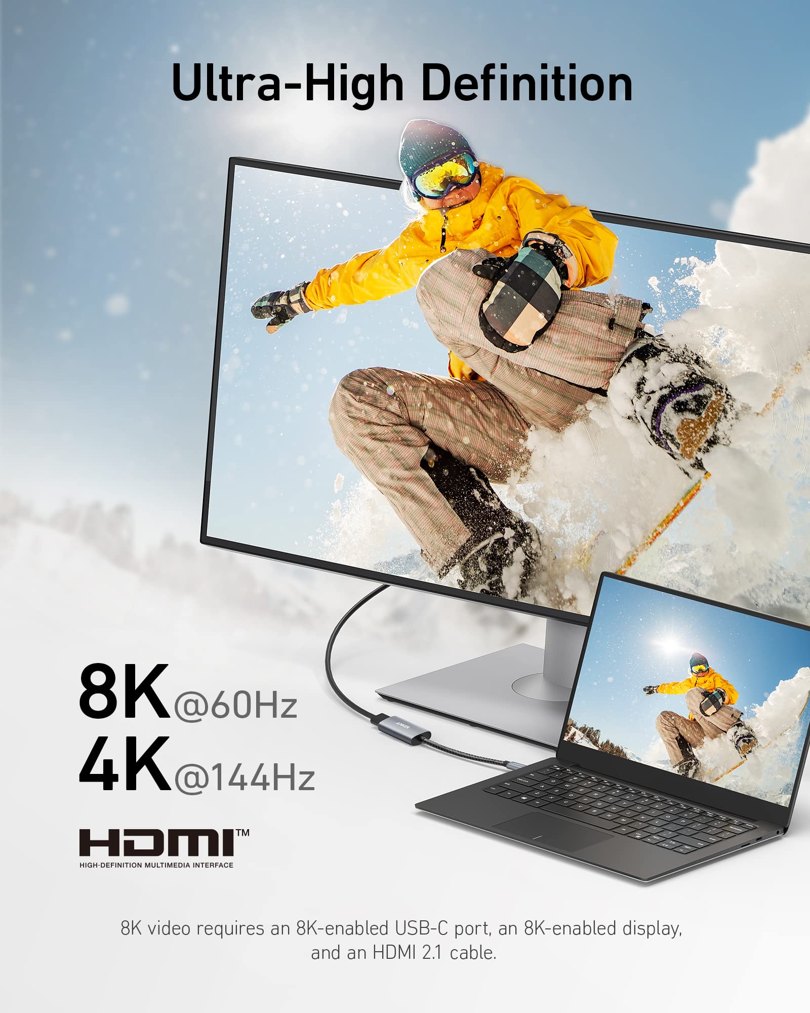 Anker <b>518</b> USB-C Adapter (8K HDMI)