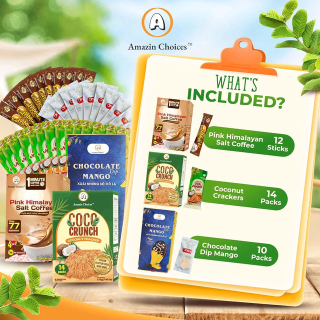 Amazin Choices Asian Snack Bundle 3 items - Plant Based
