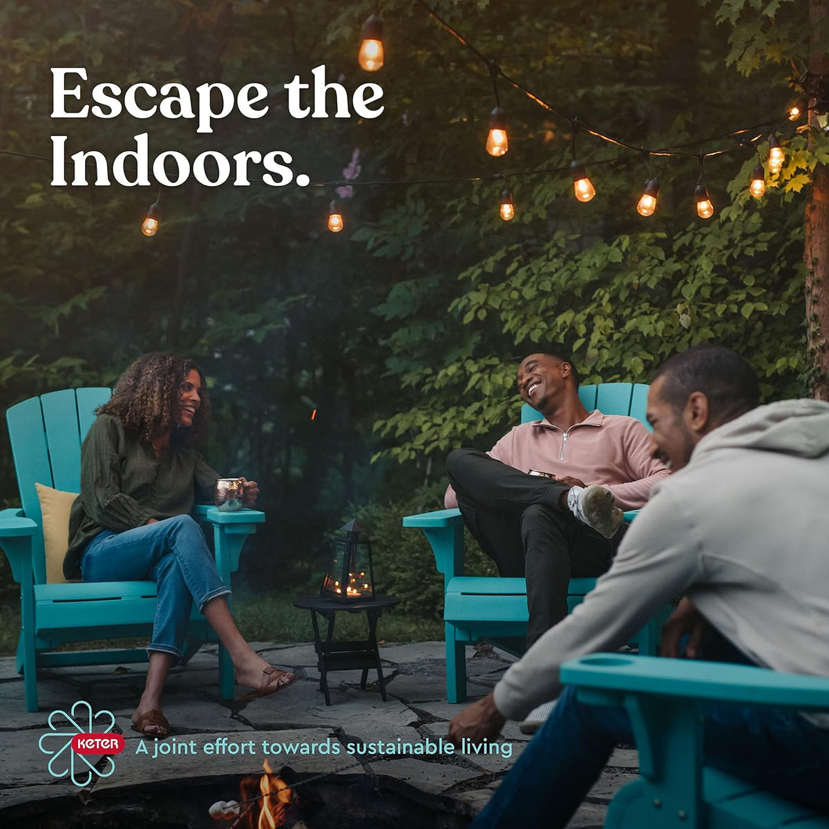 Keter Modern Cool Bar Outdoor Patio Furniture and Hot Tub Side Table with 7.5 Gallon Beer and Wine Cooler, Teal