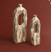 Wabi-sabi Vintage Handmade Ceramic Vase