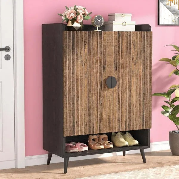 Sturdy Asian Style Shoe Cabinet