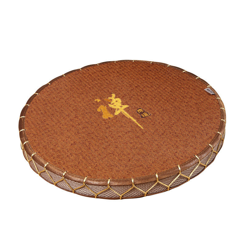 Traditional Handwoven Japanese Tatami Zabuton Cushion
