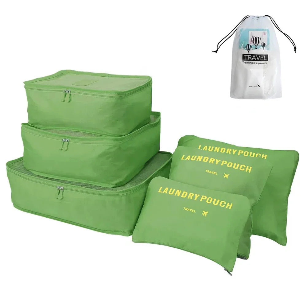 8/6pcs Set Travel Storage Bags