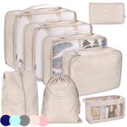 8/6pcs Set Travel Storage Bags