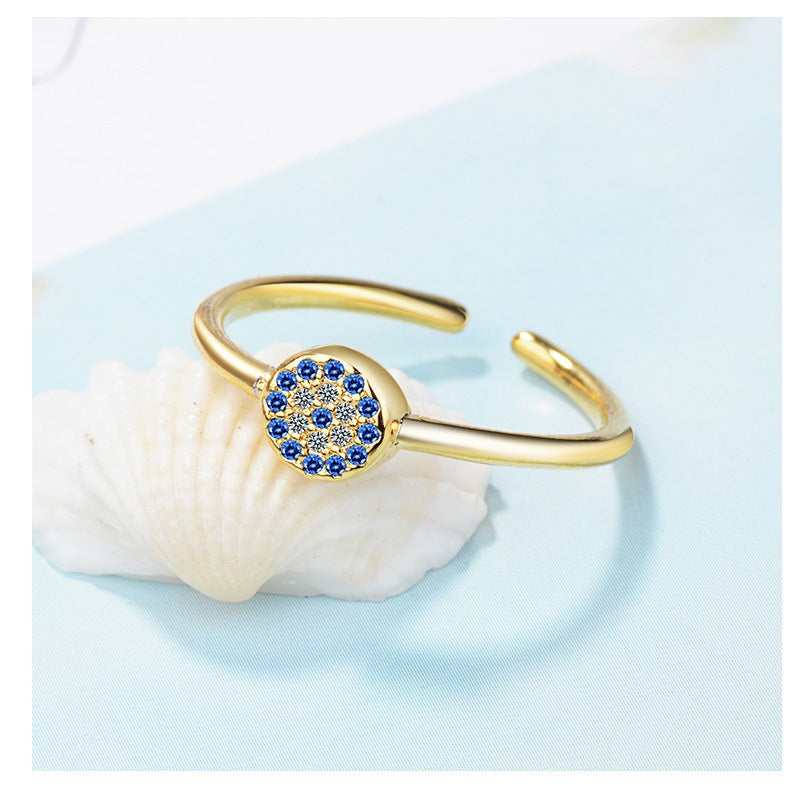 Beautiful Turkish Evil Eye Ring