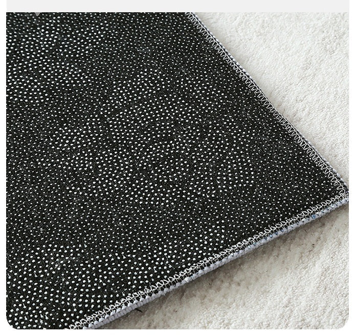 Japanese Minimalist Immitation Cashmere Living Room Carpet