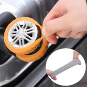 8pcs Reduce Noise Trolley Silicone Wheels