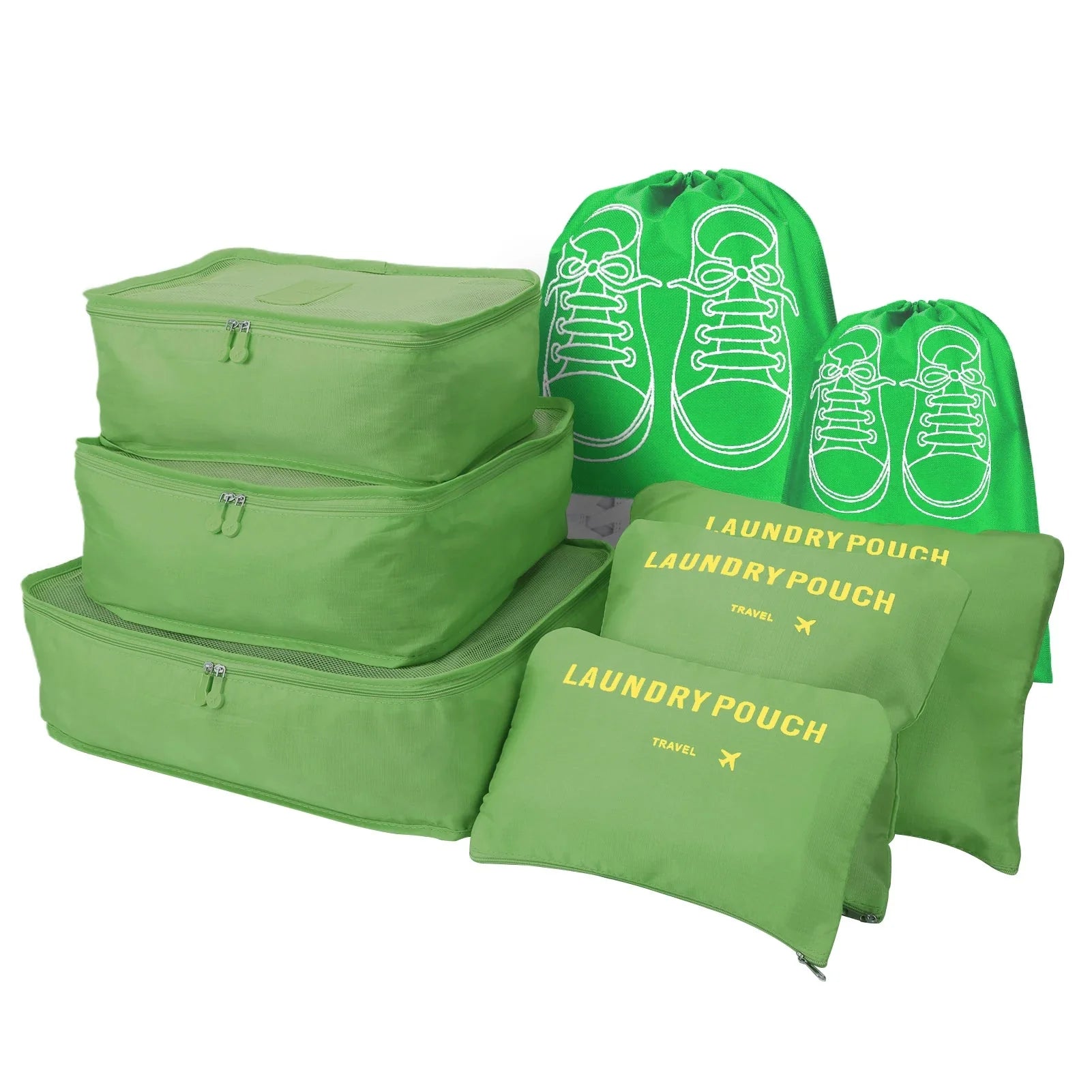 8Pcs/Set Travel Organizer Storage Bags