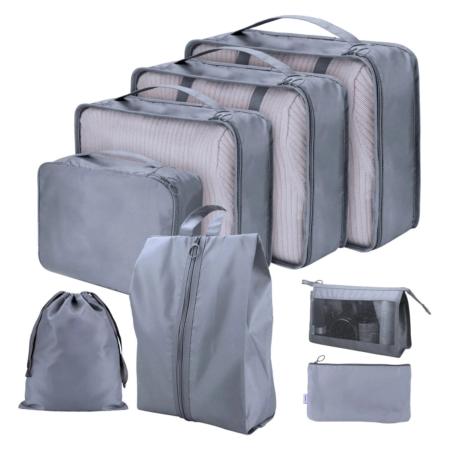 8Pcs/Set Travel Organizer Storage Bags