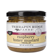 Raspberry Honey Mustard Pretzel Dip