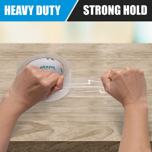 VPTAPE Heavy Duty Packing Tape, 1.88 Inchx 60 Yards, Thickness 2.7 Mil, Clear, 36 Rolls