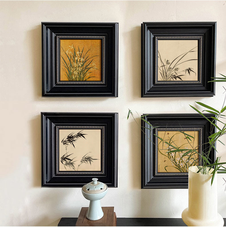 Framed Chinese Style Wall Painting