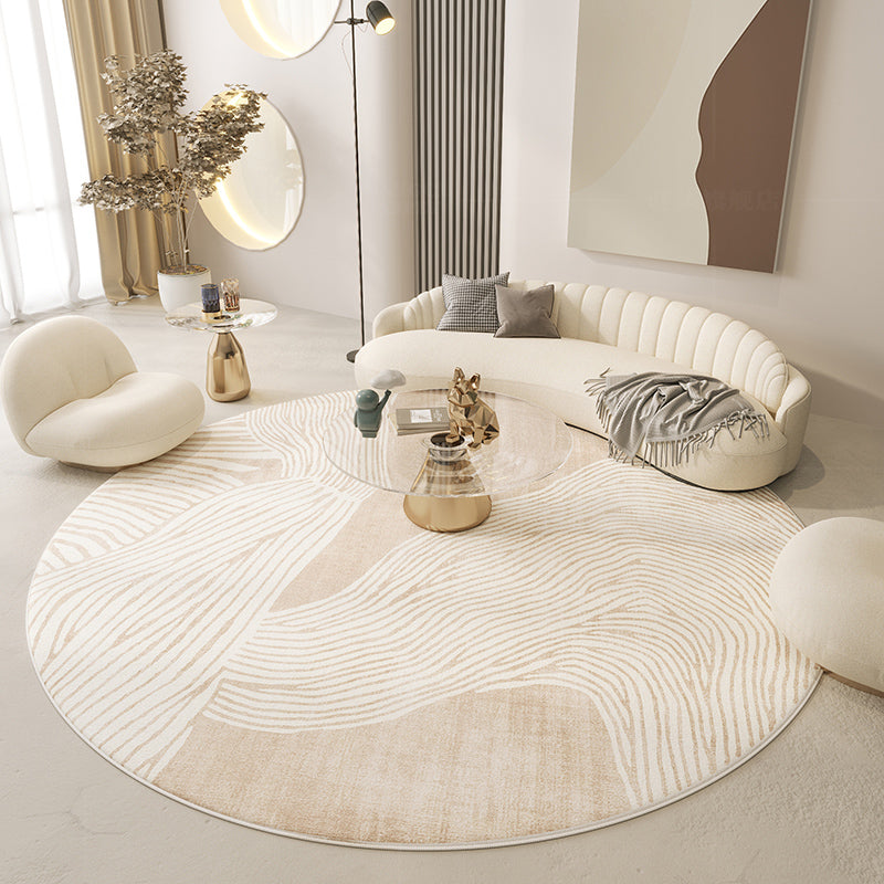 Japanese Minimalist Living Room Printed Carpet