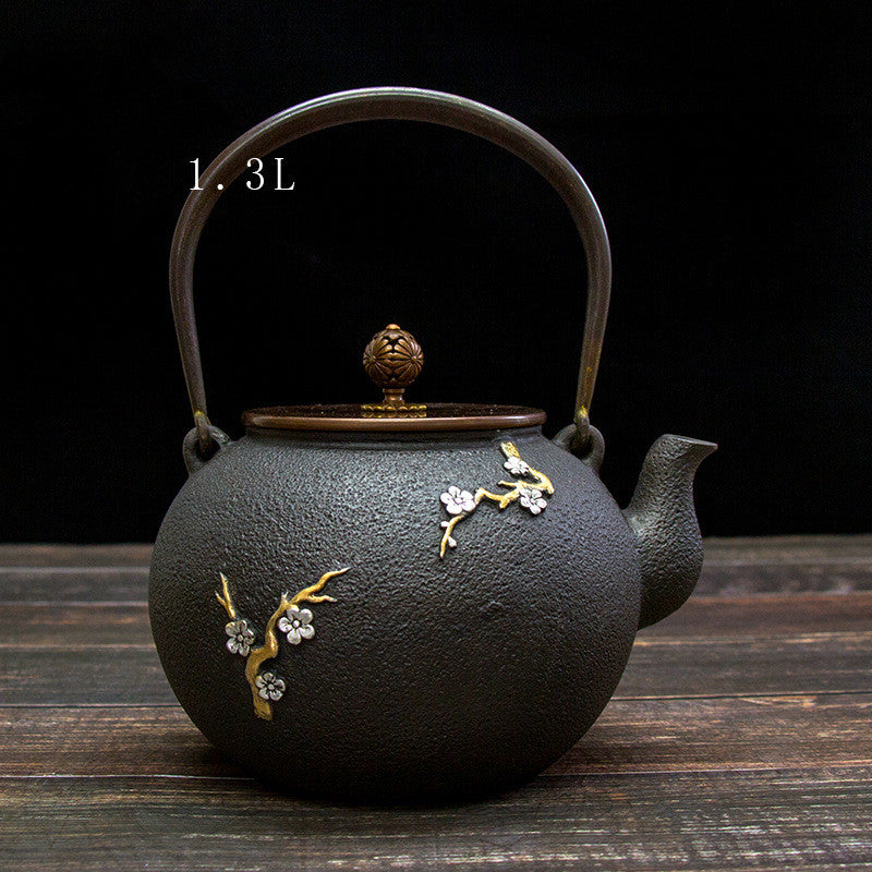 Japanese Handmade Cast Iron Teapot