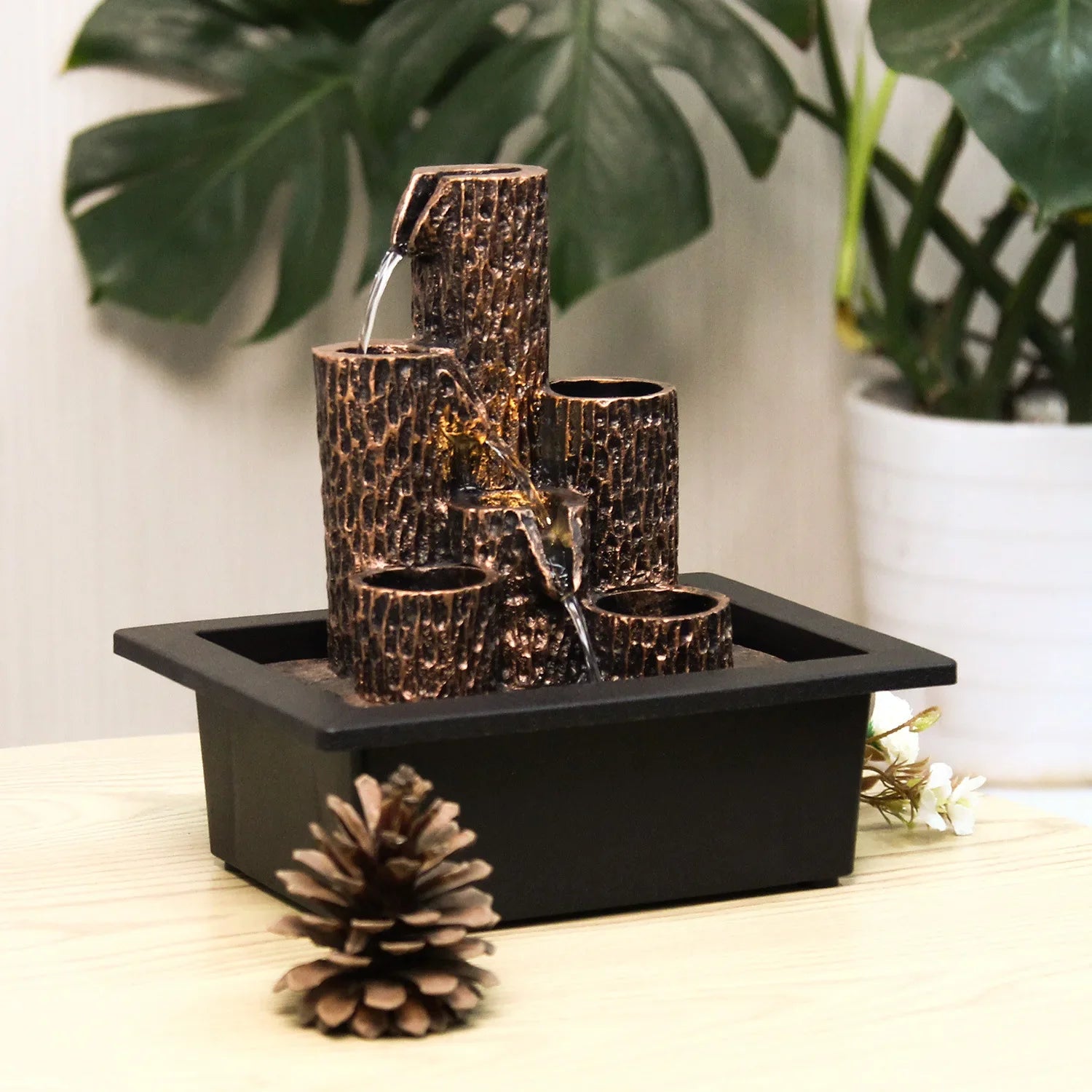 Table Waterfall Fountain Feng Shui Water Fountain