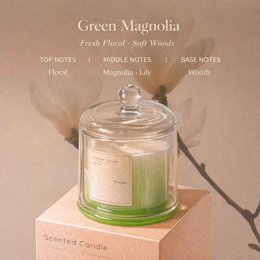 Golden Bell Cover Scented Candle Sophisticated Wedding, Birthday & Mid-Autumn Festival Gift, Made with Soy Wax, Creative Home Decoration Candle with Refined Fragrance for Everyday Ambience
