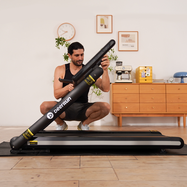 DeerRun X20 Treadmill with 15% Auto Incline Full Running Deck Treadmill | 400Lbs, 11.3Mph