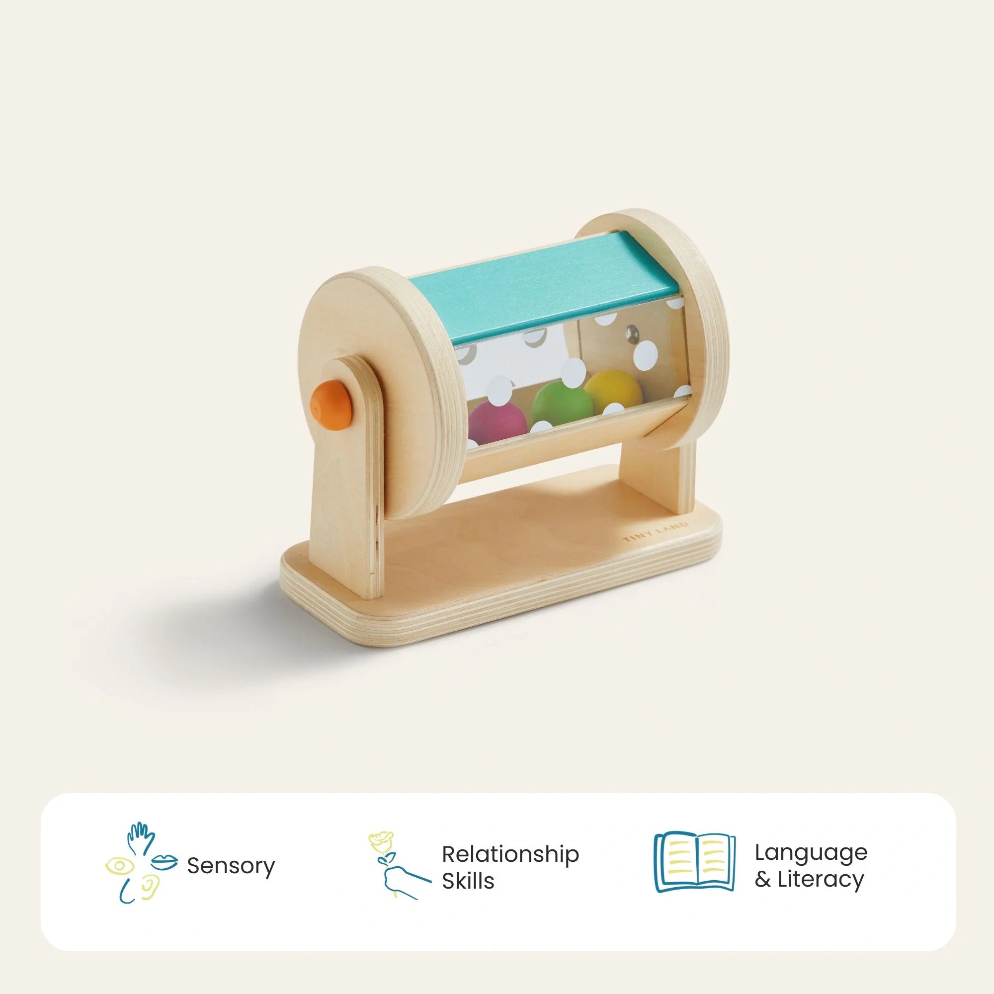 Tiny Land® Montessori Toys for Newborns (4–6 Months)