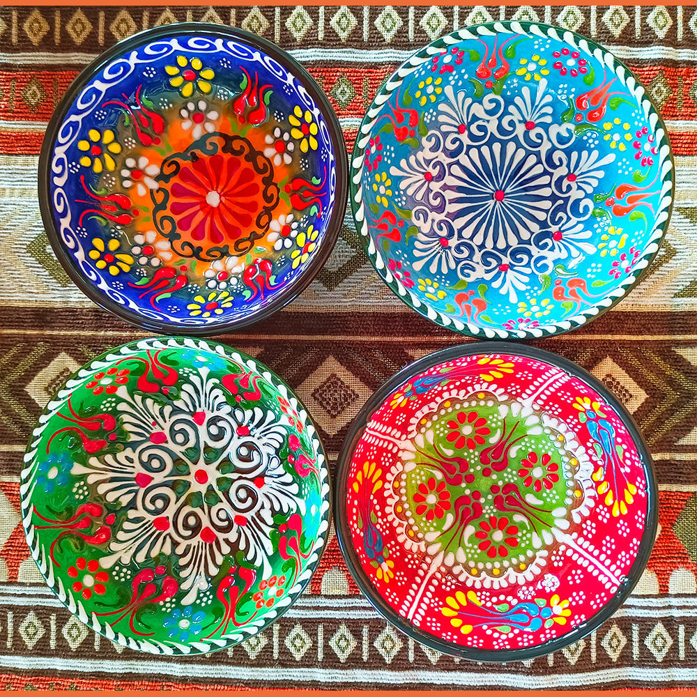 Turkish Ceramic Bowls For Household High-value Creative Tableware