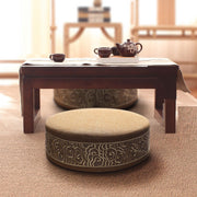 High Quality Thickened Round Meditation Cushion Square Tatami