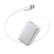 Anker Nano Power Bank (10K, 45W, Built-In Retractable USB-C Cable)
