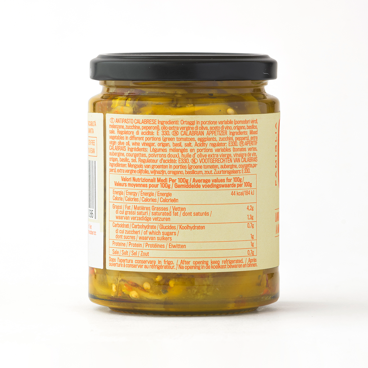Antipasto Verdure Miste (MIXED VEGETABLES)